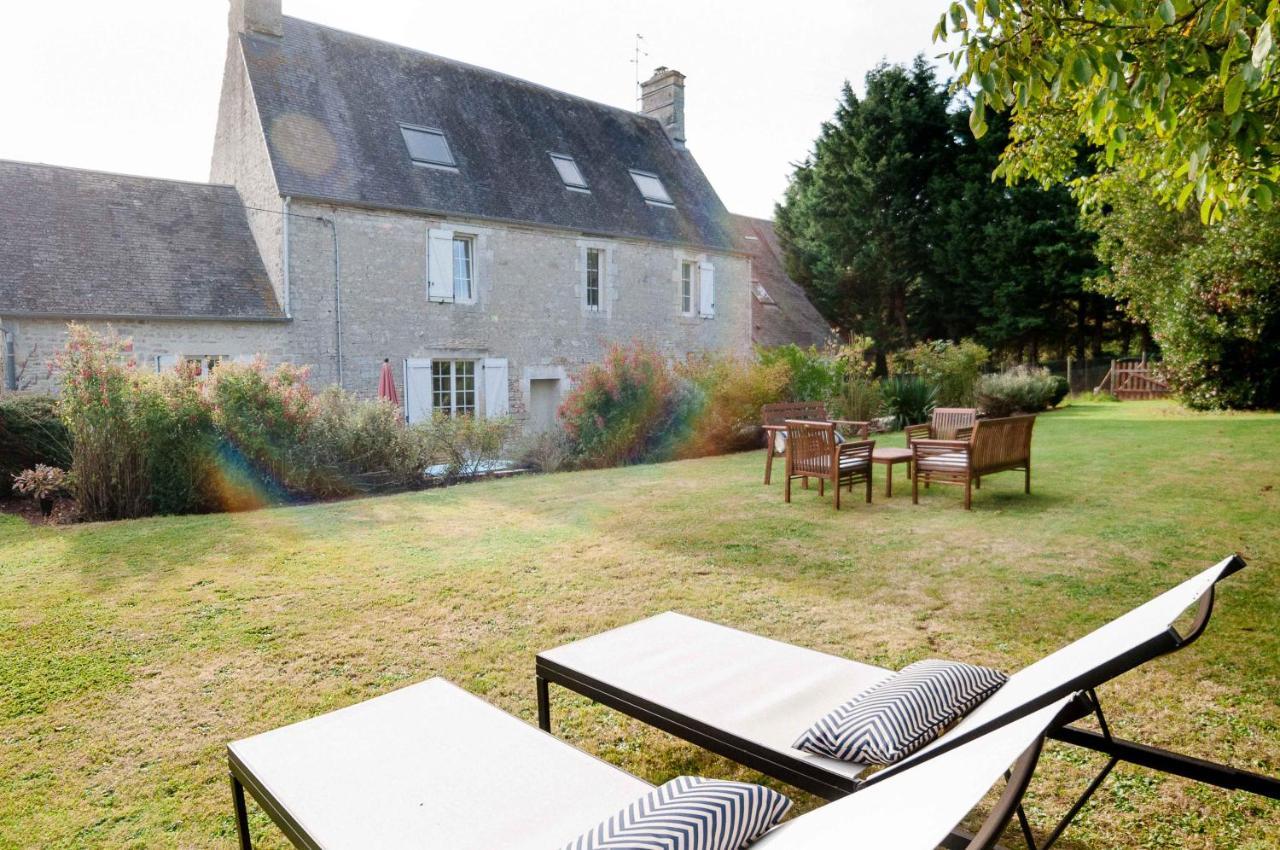 Hotel La Ferme d'Ervee de Saint-Roch Isigny-sur-Mer Exterior foto